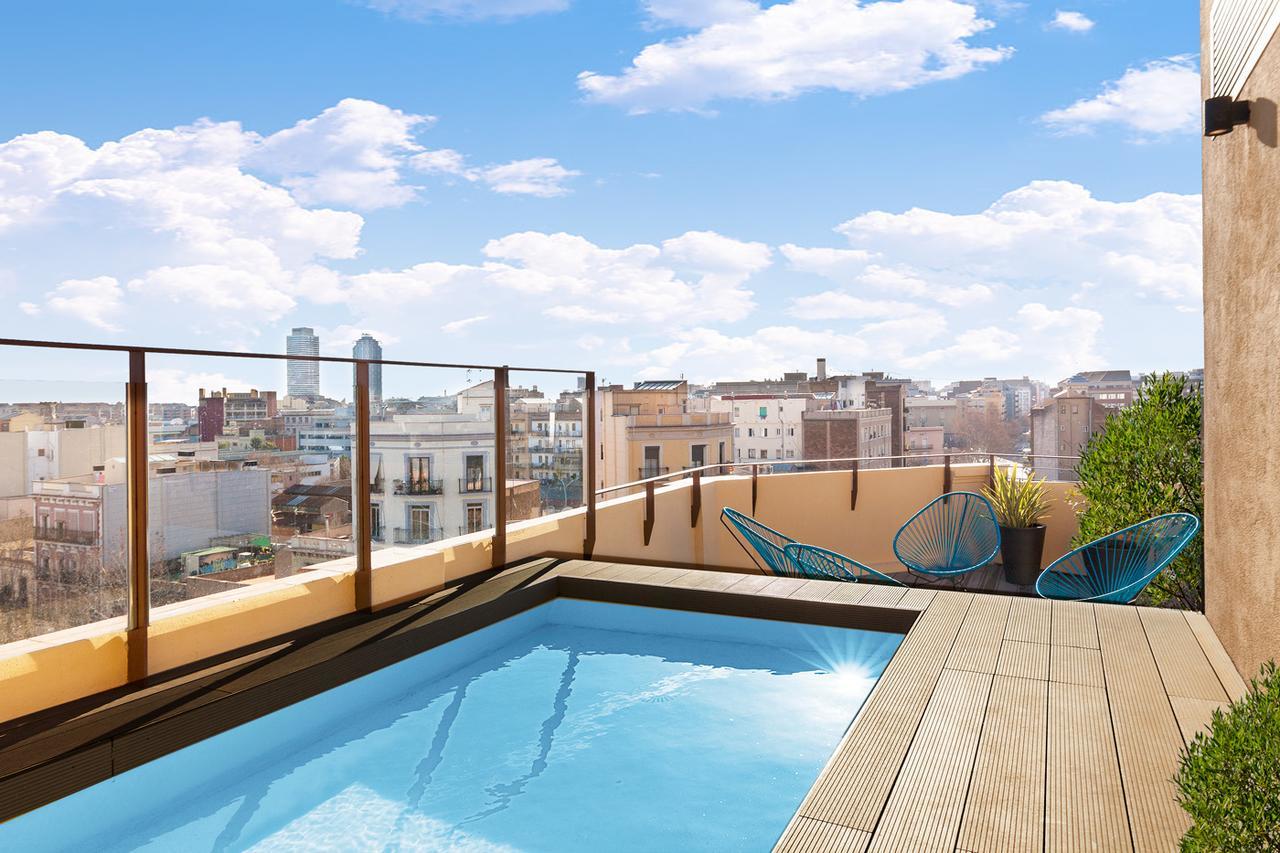 Aspasios Poble Nou Apartments Barcelona Eksteriør bilde