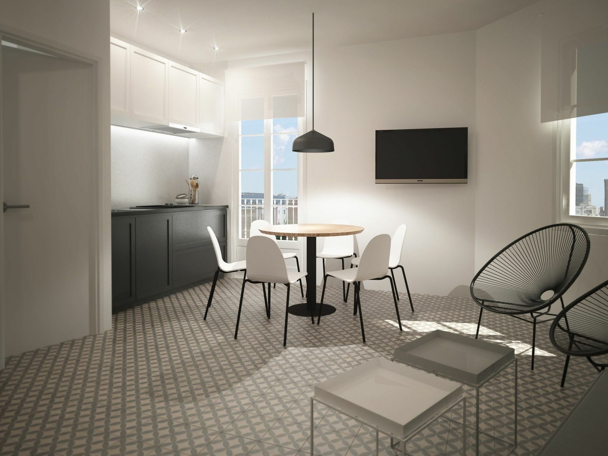 Aspasios Poble Nou Apartments Barcelona Eksteriør bilde