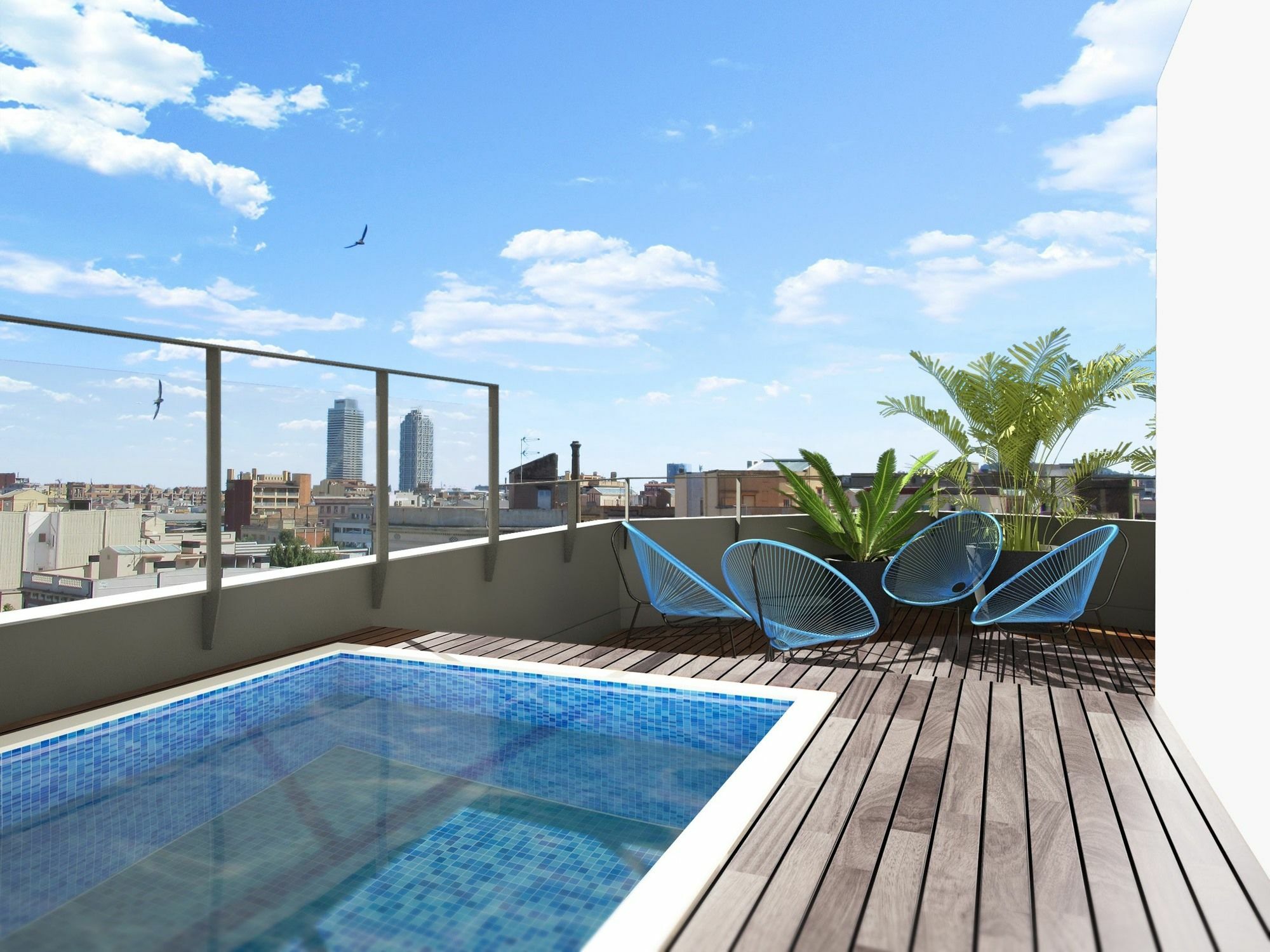 Aspasios Poble Nou Apartments Barcelona Eksteriør bilde